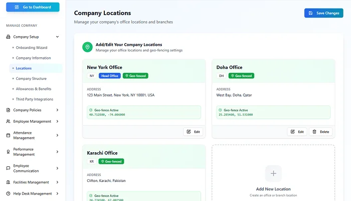 Company setup screenshot 7