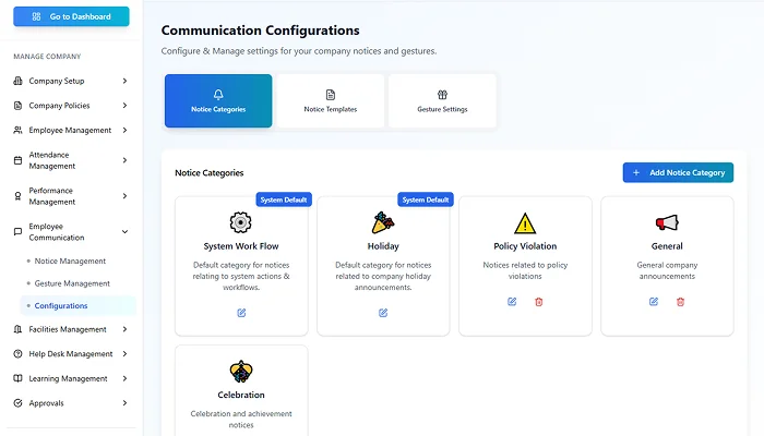 Employee communication screenshot 6