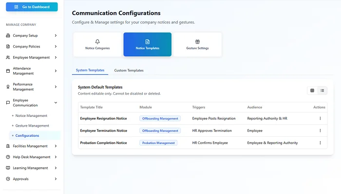 Employee communication screenshot 7