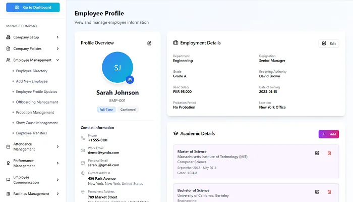 Employee management screenshot 4