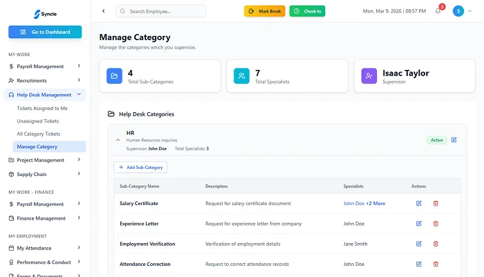 Helpdesk and ticketing screenshot 4