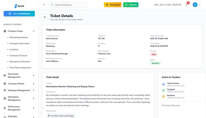 Helpdesk and ticketing screenshot 5