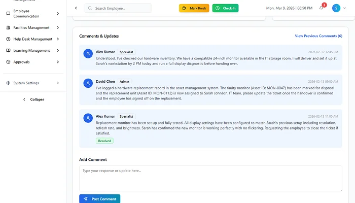 Helpdesk and ticketing screenshot 6