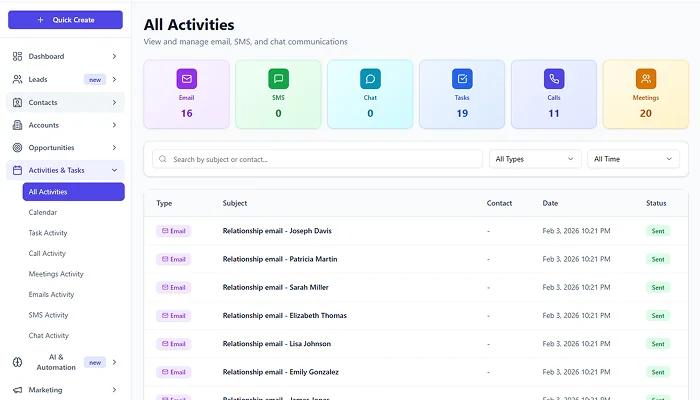 Sales CRM screenshot 3
