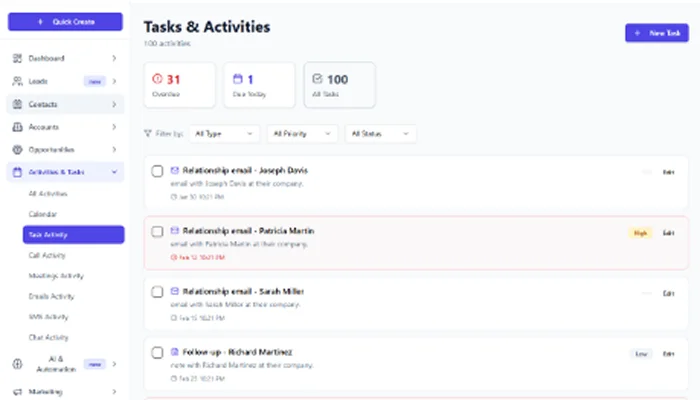 Sales CRM screenshot 4