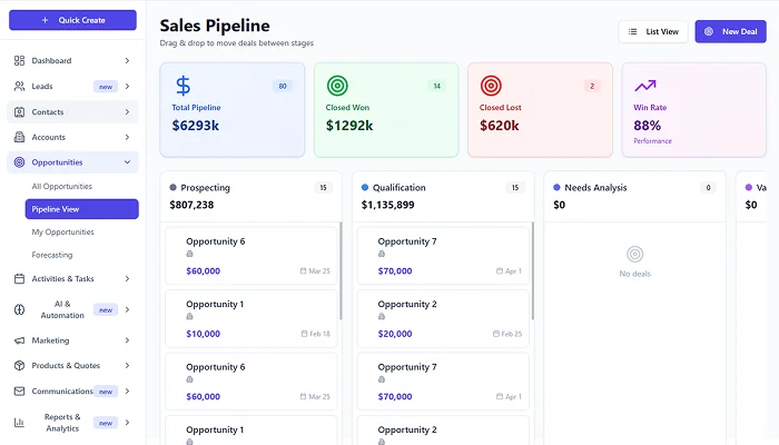 Sales CRM screenshot 7