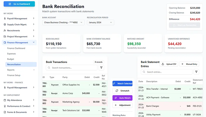 Finance and accounting screenshot 4