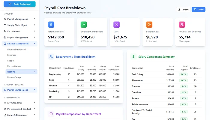 Finance and accounting screenshot 7