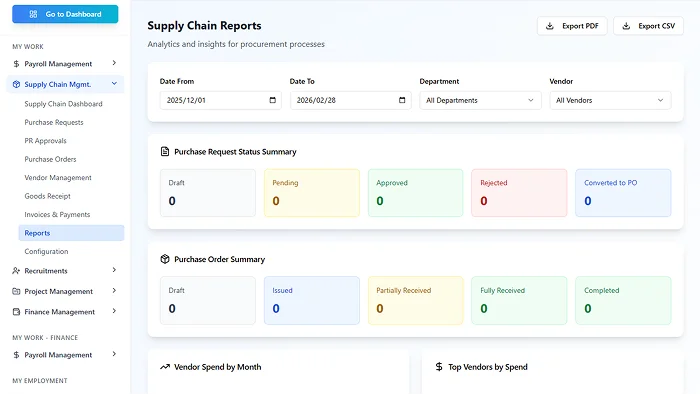 Supply chain management screenshot 6